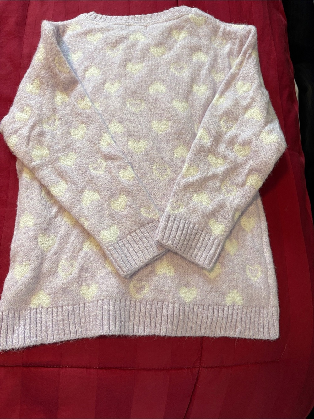 Vince Camuto Girls Sweater Size 7 - Picture 3 of 5